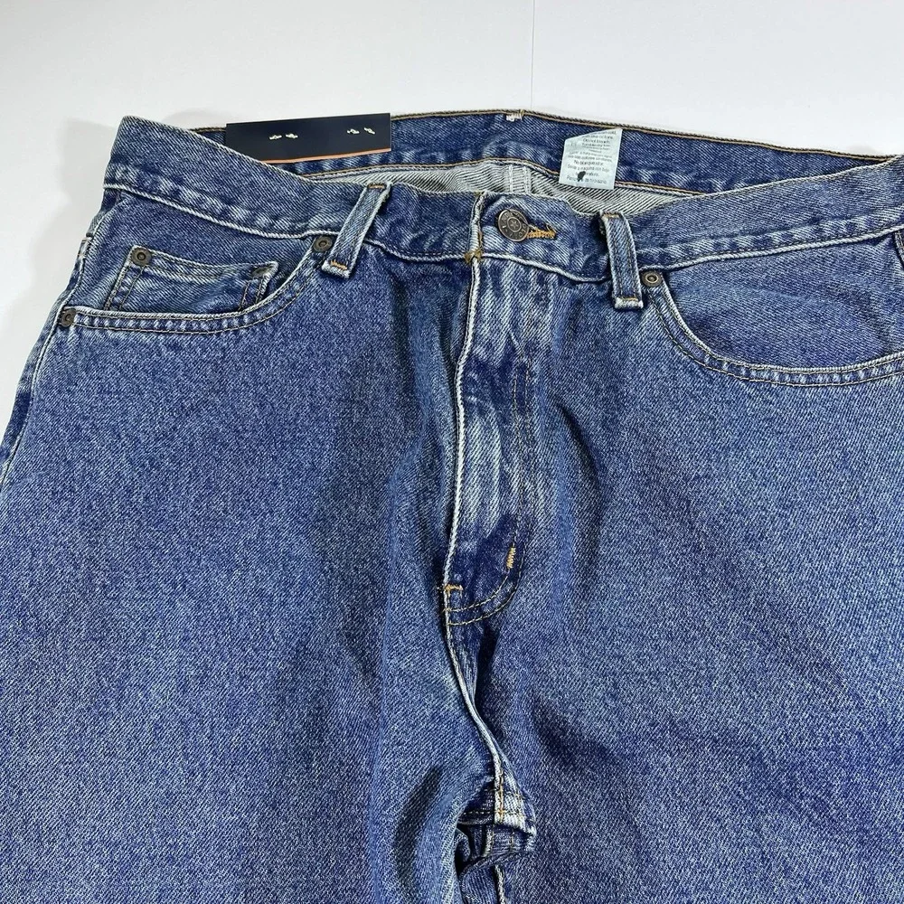 Faded Glory F.G. Original Jean Men's Blue Medium Wash Straight Fit Jeans